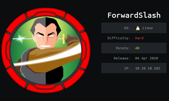 HackTheBox-ForwardSlash